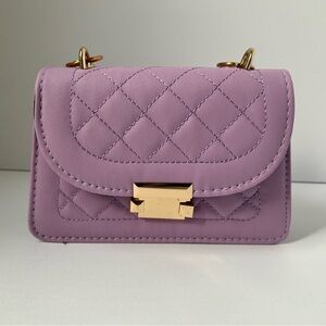 Purple handbags